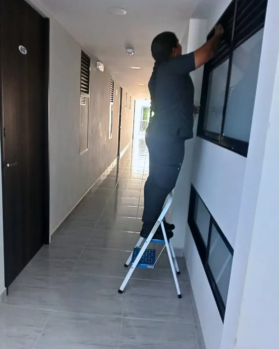 Limpieza de ventanas
