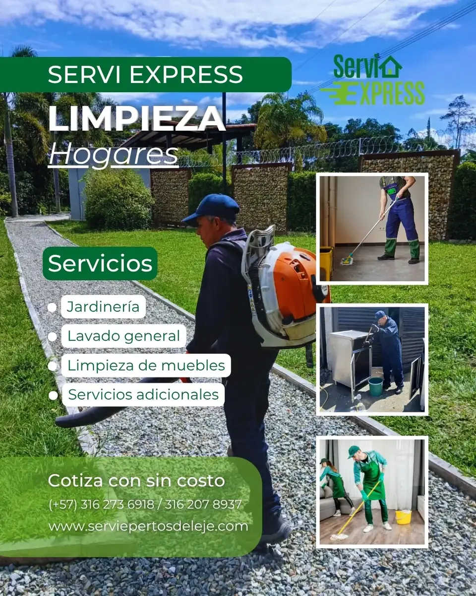 Publicación: Servi Express limpieza de hogares